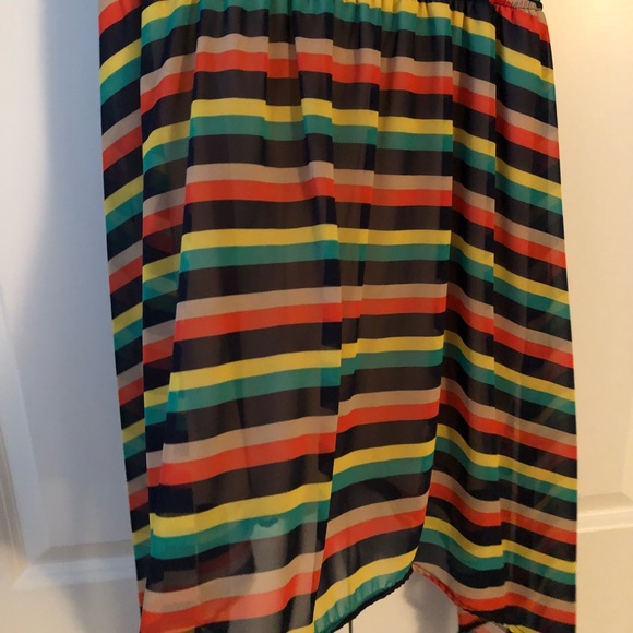 Striped mid dress - Picture 2 of 3